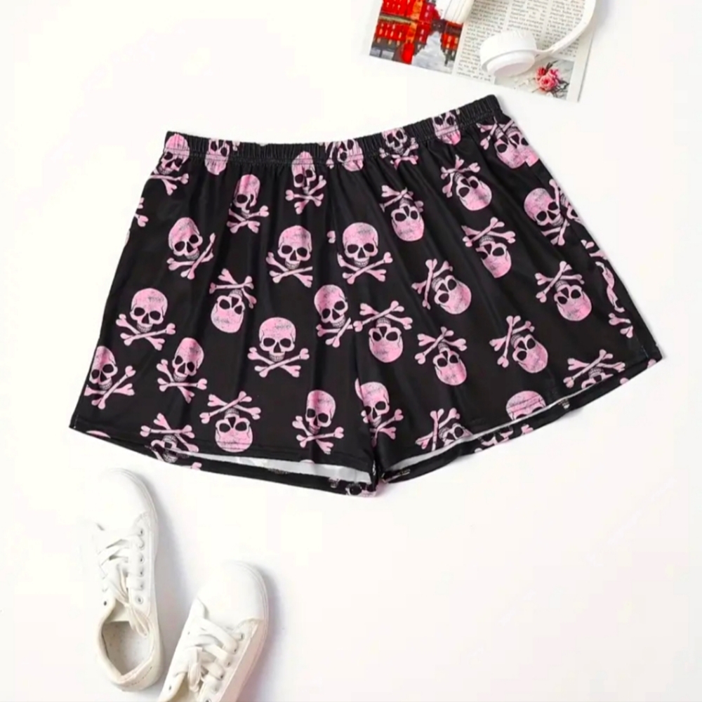 Skull shorts